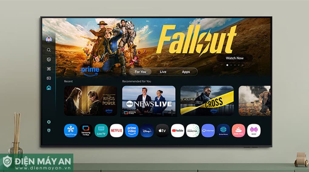 Smart Tivi QLED Samsung AI 4K 55 Inch QA55Q7F5 (55Q7F5)